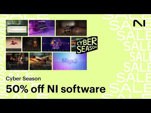 Save 50% on software this Cyber Season | Native Instruments