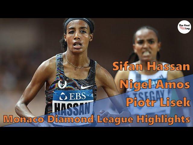 Sifan Hassan 4:12.33 Mile WR | Nigel Amos 1:41.89 | Piotr Lisek 6.02m | Monaco DL Highlights