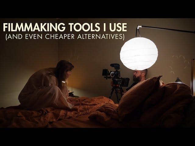 Filmmaking Tools I Use (and even cheaper alternatives)