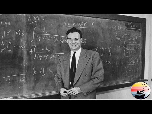 A theoretical Physicist Richard Feynman explaining how one can answer a "why" question.