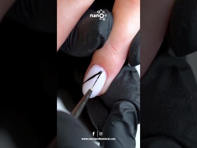 Nail art for national day  #gelpolish #nailpolish#nanoprofessional #shorts