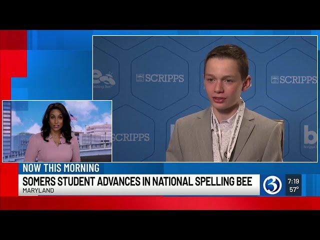 Somers student advances to third round in Scripps National Spelling Bee