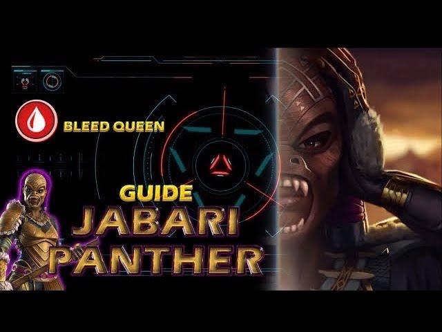 How to use 7* Jabari panther - marvel contest of champions