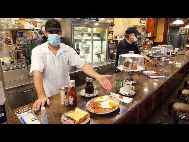 Barack Obama’s regular restaurant when he was uni student / Lumberjack, Omelette | New York food