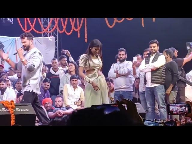 kheshari lal yadav or priya sohani ke sath  jabardast stage show program