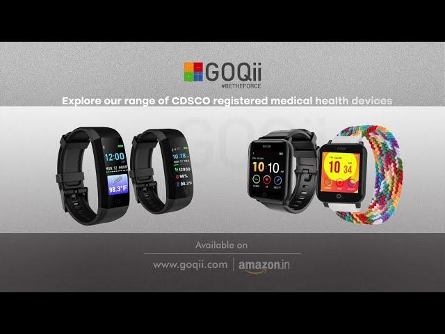 India's only medically registered health tracker - GOQii Vital 4.0