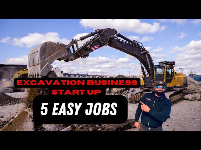 Excavation Business 5 Easy Jobs To Get Started #excavation