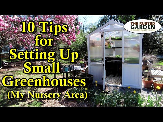 10 Tips for Setting Up Your Greenhouse & Nursery Area for Growing Garden Vegetables, Herbs & Flowers