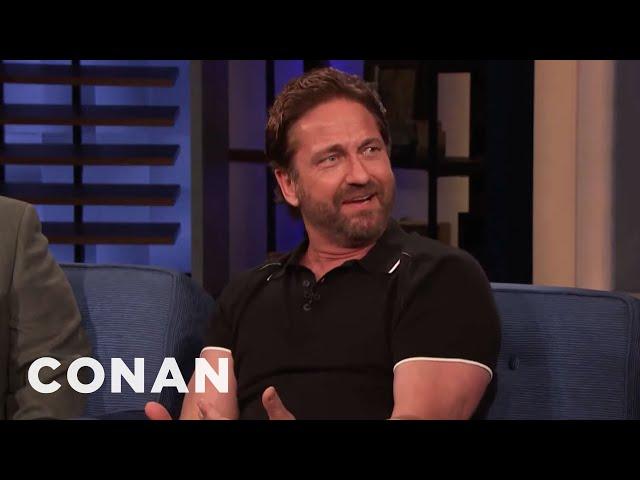 Gerard Butler Was Burglarized Twice | CONAN on TBS