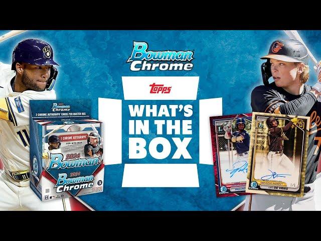 First Look at 2024 Bowman Chrome: International Baseball Prospects Revealed! | What's in the Box?