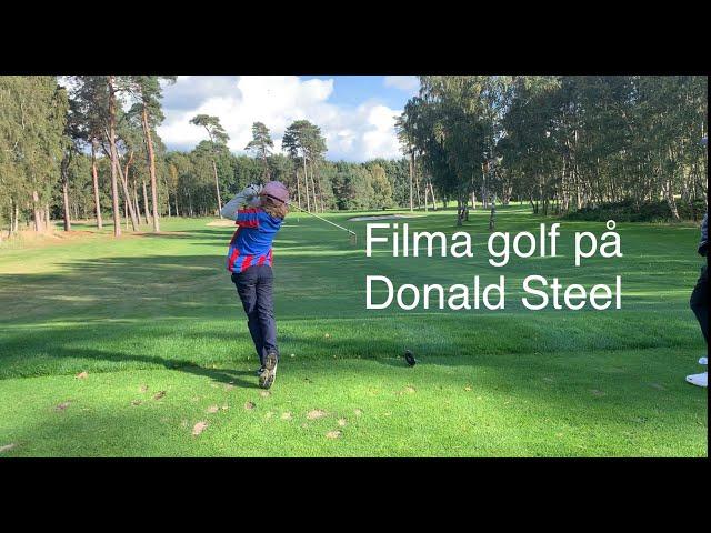 Filma Golf: Donald Steel Course på Barsebäck GCC där vi spelar med en gäst! Överraskning på slutet!!