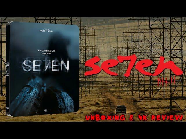 SE7EN 4k Ultra HD Bluray Limited Edition Steelbook Unboxing & 4K Review.