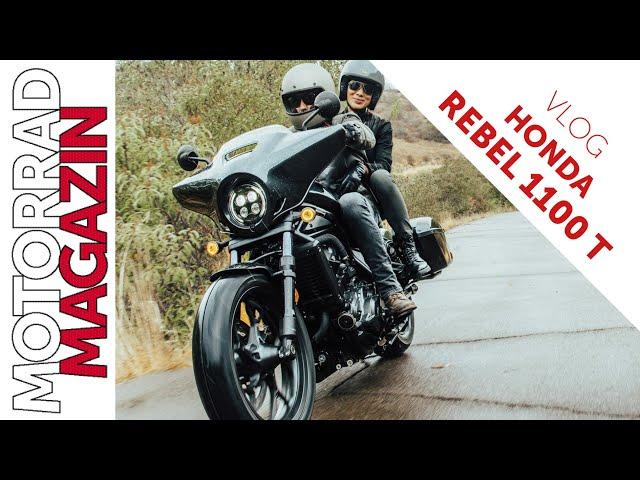 Vlog Honda Rebel 1100 T mit DCT – Kompakt, wendig und maximal einfach in der Bedienung