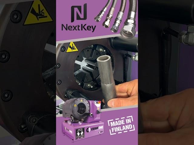 Crimpatura tubi acciaio | NextKey srl