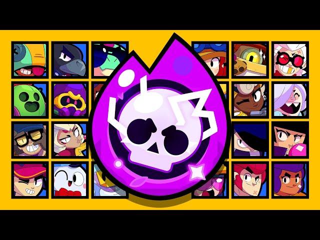 THE MOST POWERFUL HYPERCHARGE! 24 Brawlers | Brawl Stars