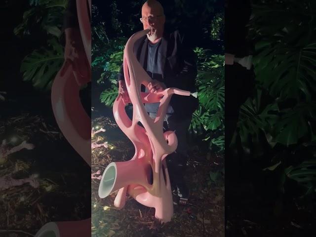 Part 4: select sonic sculptures in the Kampong Botanical Garden, Coconut Grove, Miami Art Week