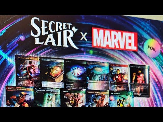 The Marvel secret lair drop was a mess.