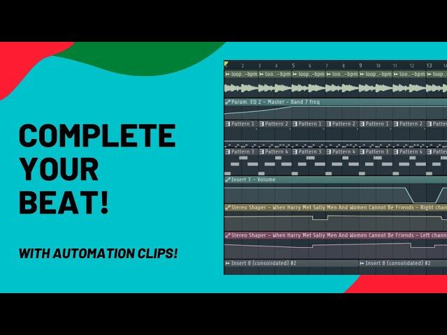 Finish Your Beats using Automation Clips | FL Studio Automation Clips Tutorial