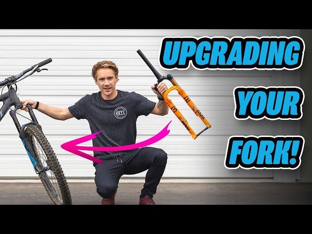 How To Upgrade Your Mountain Bike Fork (Every Detail To Consider)