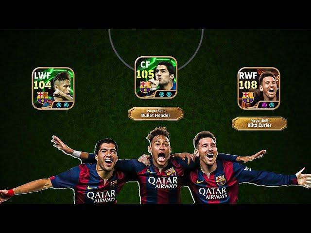 108 Rated MESSI x MSN Trio Pack eFootball 2025 