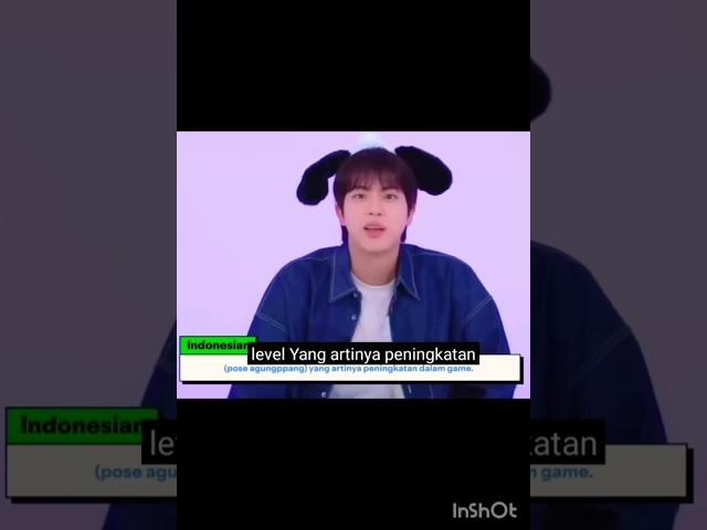 Jin Spotify interview he's so funny Don't miss the end|Jin Speaking Indonesian language| #bts #jin