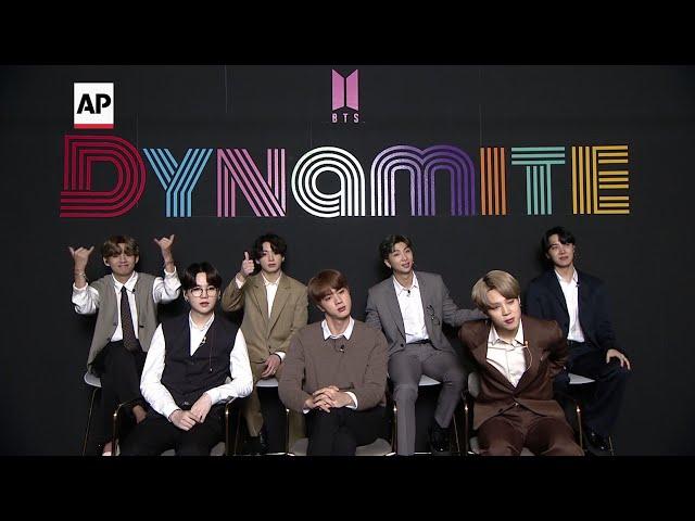 BTS surprised by success of hit single 'Dynamite'