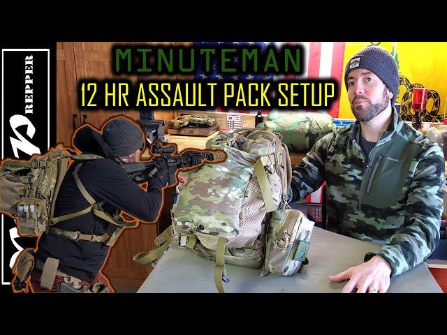 Minuteman 12 Hour Assault Backpack Load