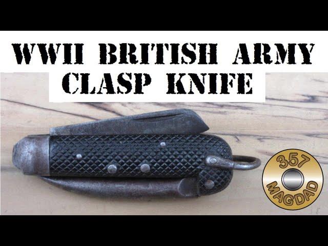 Pocket Knife Restoration - WWII British Army Clasp Knife