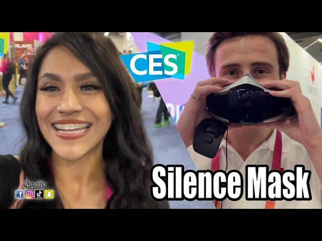 CES 2023 : SKYTED Speech privacy mask