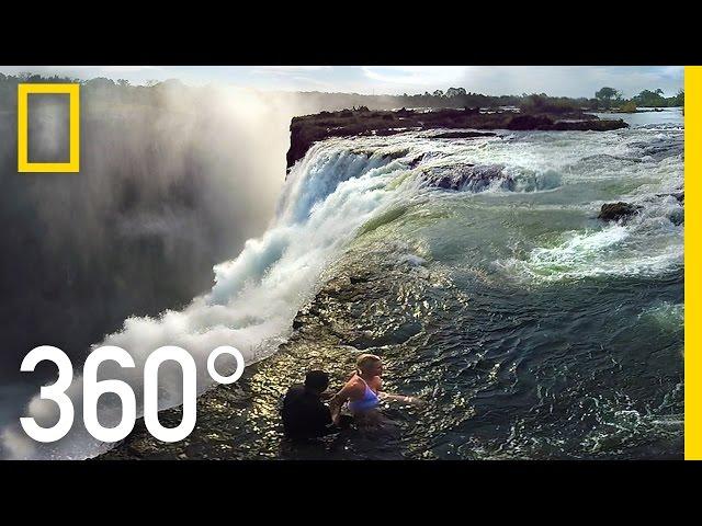 360° Victoria Falls – The Devil's Pool | National Geographic