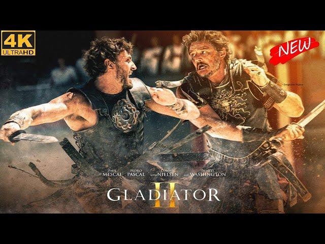 New Blockbuster Movie || Gladiator II (2024) || Denzel Washington, Pedro Pascal || facts & Reviews