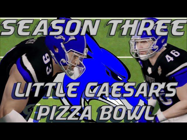 NCAA Football 14 | Sanford College Dynasty Season 3 | Little Cesars Pizza Bowl: VS Northwestern