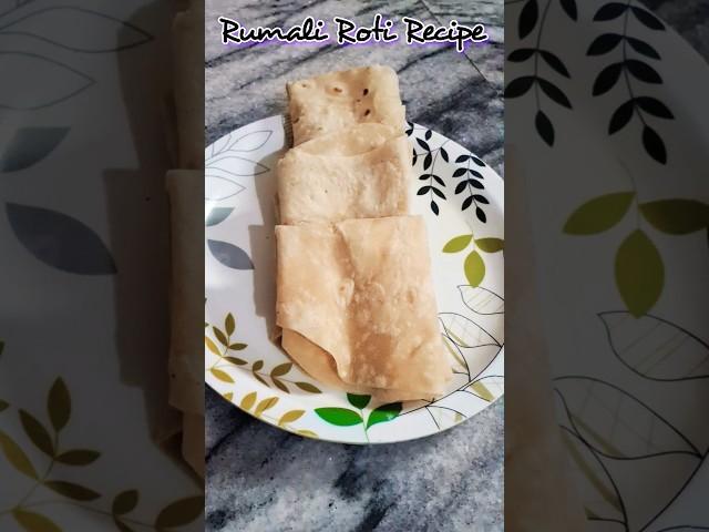 || Rumali Roti Recipe || The Soju's Kitchen ||#youtubeshorts #food #cooking #music #easyrecipe #yum