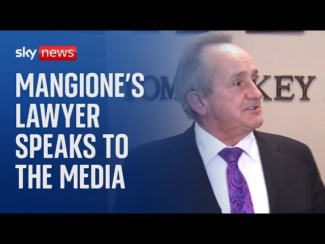 Luigi Mangione's defence attorney speaks to the media - Watch in full