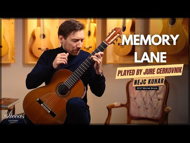 Jure Cerkovnik plays Memory Lanes by Nejc Kuhar on a 2017 Michel Brück Classical Guitar