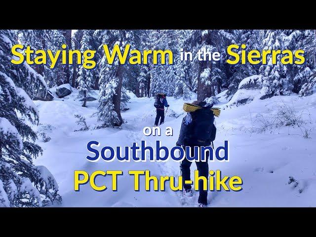 Gear for the Sierras on a Southbound PCT Thru-hike