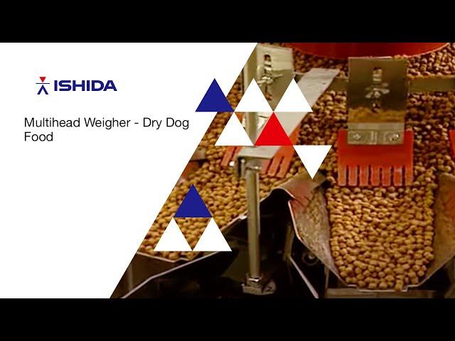 Ishida Multihead Weigher: Application: Dry Pet Food.