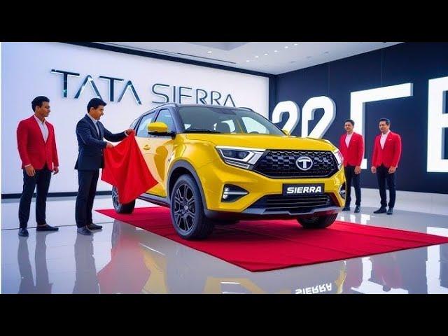 2025 Tata Sierra EV Unveiled – Stunning Design, Features, Range & Expected Price!