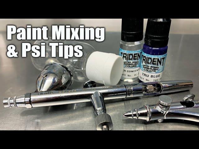 How to thin your Airbrush Paint | Beginner Tips