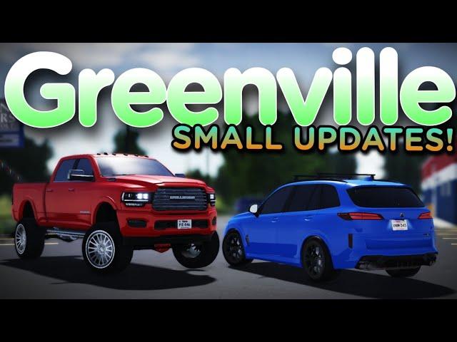 4 Cars That Got Small Updates in Greenville Roblox!