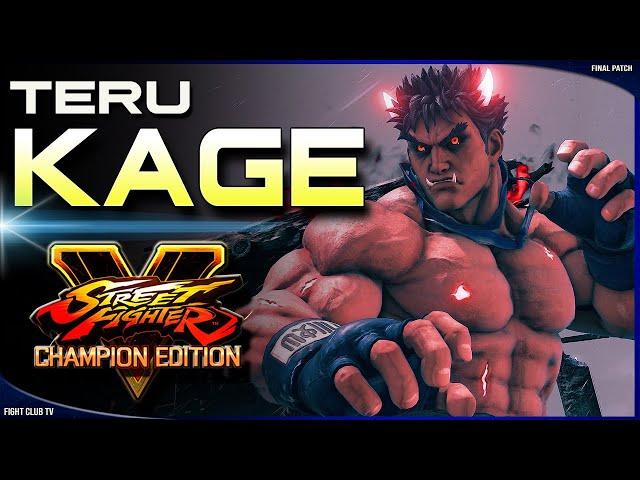 Teru (Kage)  Street Fighter V Champion Edition • SFV CE