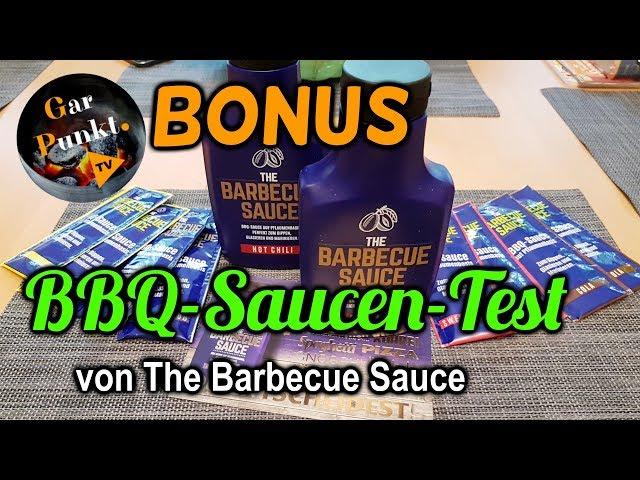 BBQ-Saucen-Test: Wir testen Saucen von The Barbecue Sauce - GarPunkt.TV Bonus