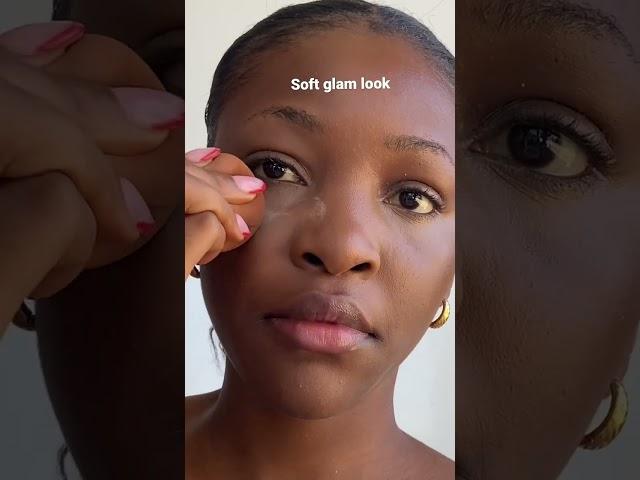 Short glam #softglam #naturallookmakeup #makeuptutorial #makeuponfleek #onthegomakeup #makeuplooks