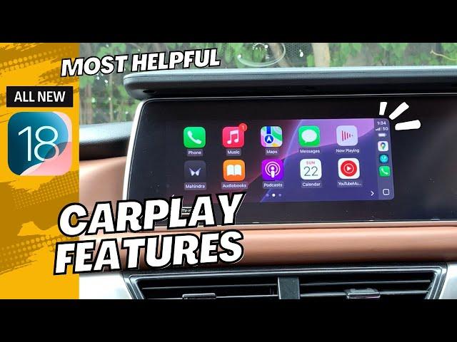 New Carplay Features IOS18  #carplay #ios18features #carplayfeatures