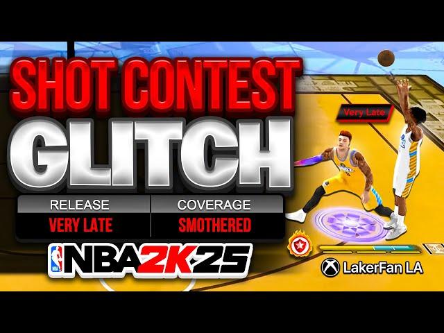 THE SHOT CONTEST GLITCH THAT WILL BREAK NBA 2K25..