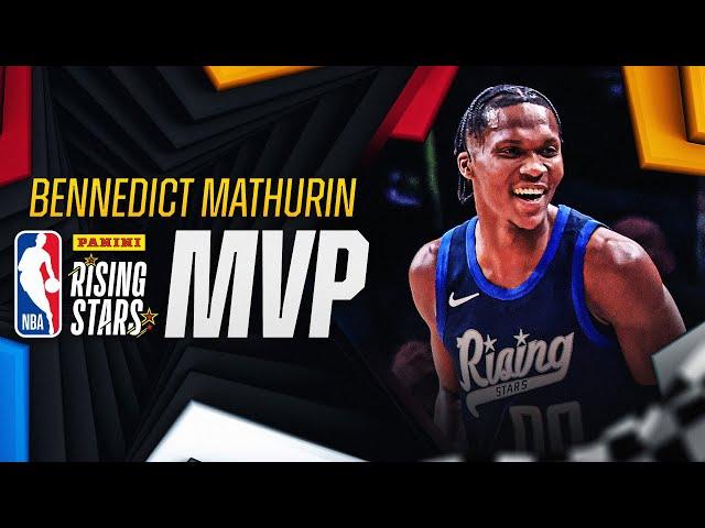 Bennedict Mathurin Wins MVP Of 2024 #PaniniRisingStars 