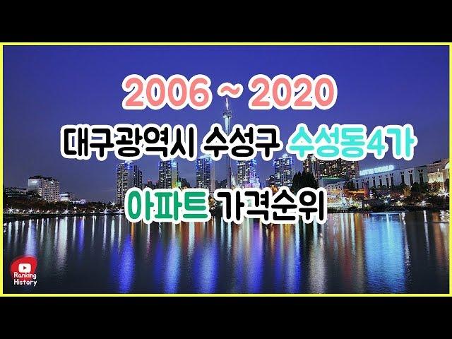 대구 수성구 수성동4가 아파트 실거래가 ▶ 매매 가격 순위 TOP 20