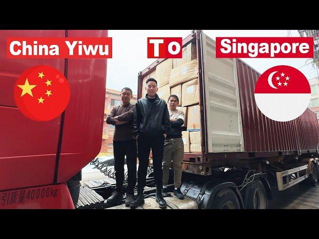 Sourcing Agent In China Yiwu Market: Source & Ship 20GP To Singapore