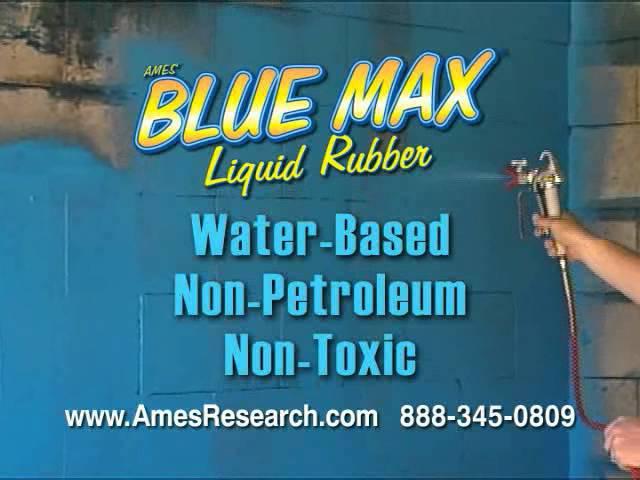 Ames® Blue Max® - Impervious Rubber Waterproofing Coating