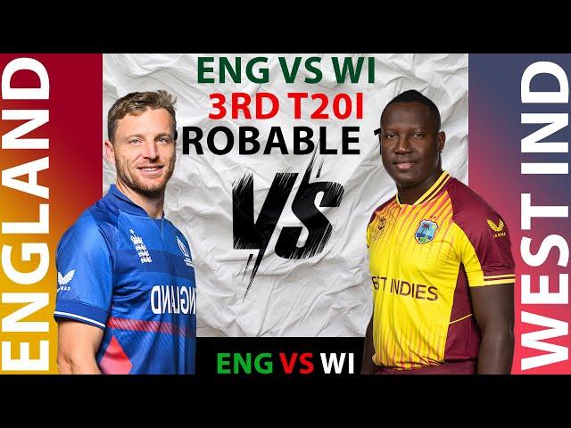 ENGLAND VS WEST INDIES 3RD T20I PROBABLE 11